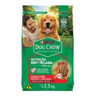 Ração para Cães Adultos Médios e Grandes Dog Chow Carne, Frango e Arroz 2,5kg