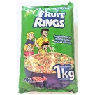Cereal Alcafoods Fruit Rings 1kg - Deliciosos Anéis de Frutas para um Café da Manhã Nutritivo