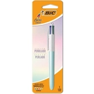 Caneta BIC Perolada 4 Cores - Azul