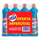Kit com 4 Limpadores Veja Gold Multiuso Original 500ml
