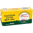 Manteiga Aviação Tablete sem Sal 200g