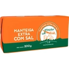 Manteiga Aviação Tablete C/Sal 200Gr