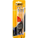 Caneta Esferográfica Azul 0,8mm Ponta Fina Bic 3 Unidades