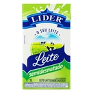 Leite UHT Semidesnatado Lider 1L