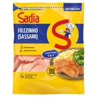 Filézinho Sassami de Frango Congelado Sadia Zip 1kg