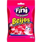 Bala Gelatina Fini Beijos 100g