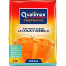 Refresco em Pó Sabor Acerola e Laranja Qualimax 1kg