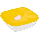 Assadeira Quadrada com Tampa 6111 Nadir 730ml