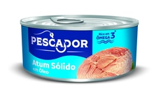 Atum Sólido em Óleo Natural Pescador 140g