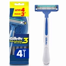 Aparelho de Barbear Prestobarba Ultragrip 3 Masculino Gillette Leve 4 Pague 3un.