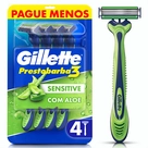 Aparelho de Barbear SenseCare Gillette Leve 4 Pague 3