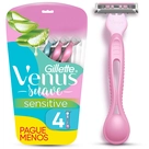 Aparelho Descartável para Depilar Simply3 Sensitive Gillette Venus Leve 4 Pague 3 Unidades
