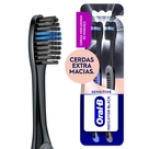 Escova Dental Extramacia Sensitive Pro-Saúde Indicator Black Oral-B 2 Unidades