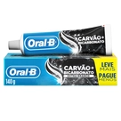 Creme Dental Bicarbonato de Sódio e Carvão Extra Branco Oral-B 140g Leve Mais Pague Menos
