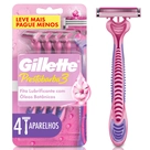 Aparelho de Depilar Presto3 Gillette Leve 4 Pague 3un Feminino