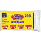 Saco Lixo Profissional Reforçado Rolo Preto Embalixo 200L 20un.
