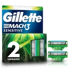 Carga Gillette Mach3 Sensitive 2un