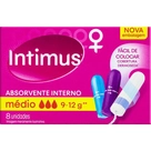 Absorvente Interno Médio Intimus 8un.