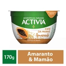 Leite Fermentado Amaranto e Mamão Café da Manhã Activia 170g