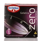 Gelatina Zero Oetker Sabor Uva - 12g