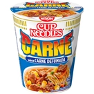 Macarrão Instantâneo Sabor Carne Defumada Cup Noodles Nissin 69g