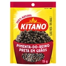 Pimenta-do-Reino Preta Grãos Tipo 1 Kitano Pacote 15g