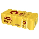 Cerveja Skol Pilsen Lata 350ml Pack com 18 Unidades