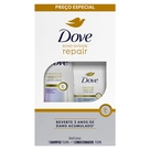 Kit Shampoo e Condicionador Dove Intense - 350ml + 150ml