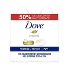 Desodorante Roll-On Dove Original - 2 Unidades de 50ml