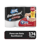Pano Reutilizável Scott Duramax Rolo Branco 174 unidades