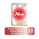 Papel Higiênico Neve Toque de Seda Folha Dupla 18 rolos 20M