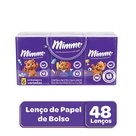 Lenço de Papel Folha Tripla Mimmo 8 Unidades
