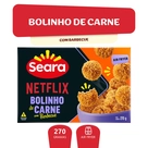 Bolinho de carne suína com barbecue Seara Netflix - 270g