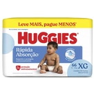 Fralda Huggies Tripla Proteção XG 66 UN proteção e conforto para bebês