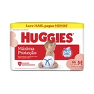 Fralda Descartável Infantil Supreme Care M Huggies 66 Unidades