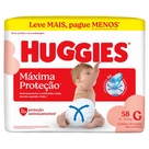Fralda Descartável Infantil Supreme Care G Huggies 58 Unidades