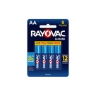 Pilhas Alcalinas Rayovac AA - Pacote com 8 Unidades