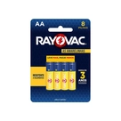 Pilha Rayovac Zinco AA - Pacote com 8 Unidades