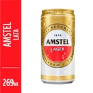 Cerveja Amstel Lager Lata 269ml