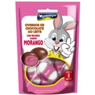 Ovinhos de Chocolate Montevergine com Recheio de Morango - 85g