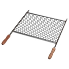 Grelha Inox Utimil Moeda 37x48cm para Churrasco
