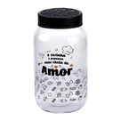 Pote de Vidro Amor Etilux 1,2L