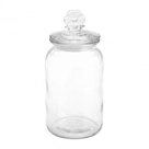 Pote de Vidro Flor Etilux 1,2L - Armazenamento Prático e Elegante