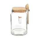 Pote de Vidro com Colher Muria 1,2L - Etilux