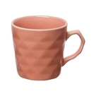 Caneca de Cerâmica Drumy Rosa Etilux 220ml
