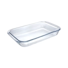 Travessa Retangular de Vidro Etilux 2,2L - Ideal para Assados e Servir