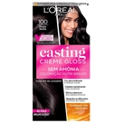 Tinta de Cabelo Casting Creme Gloss 100 Preto Noite LOréal Paris