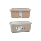 Pote Retangular Plasutil com Visor Lume 1,2L
