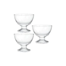 Taças de Sobremesa Inga Lines Conjunto com 3 Unidades de 270ml