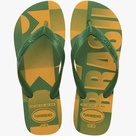 Chinelo Havaianas Vai Brasil Amarelo - Tamanho 43/44